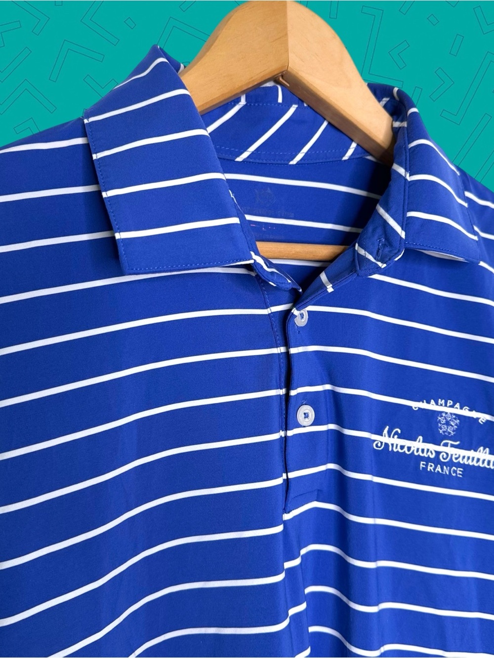 Southern Tide Striped Golf Polo Shirt